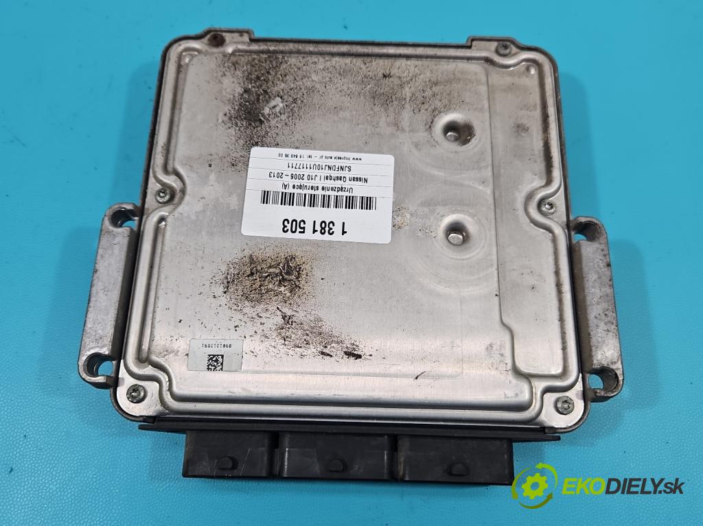 Nissan Qashqai I J10 2006-2013 2.0 dci 150 hp manual 110 kW 1994 cm3 5- řídící jednotka motoru 0281013855