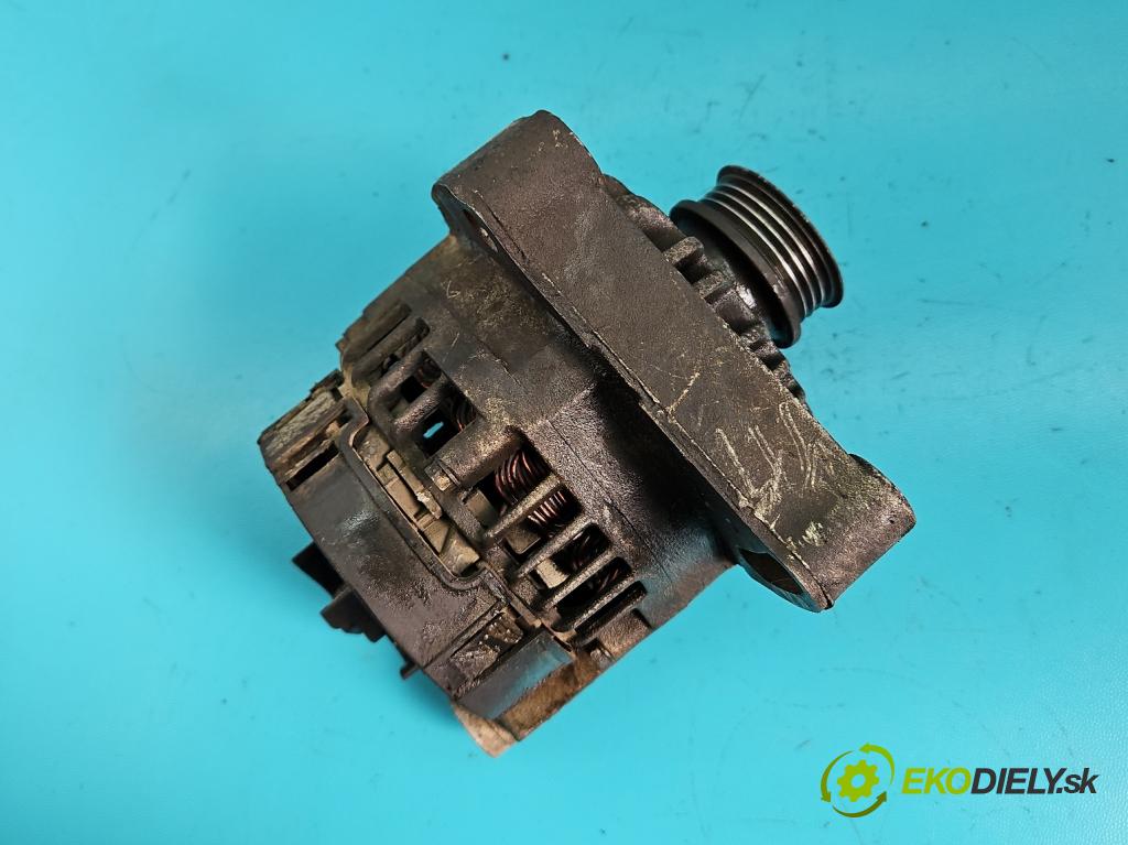 Fiat Doblo I 2001-2010 1.4 8V 77 HP manual 57 kW 1368 cm3 5- Alternator 51700675 (Alternátory)