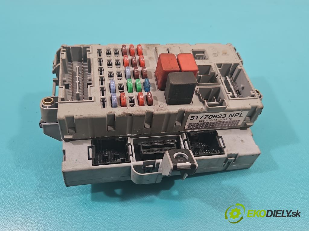Fiat Doblo I 2001-2010 1.4 8V 77 hp manual 57 kW 1368 cm3 5- skříňka pojistková 51770623 (Pojistkové skříňky)