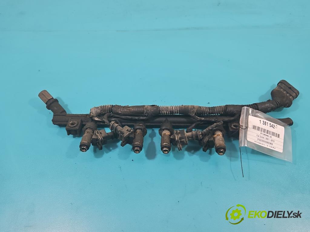 Fiat Doblo I 2001-2010 1.4 8V 77 HP manual 57 kW 1368 cm3 5- vstrek IWP160 (Vstrekovače)