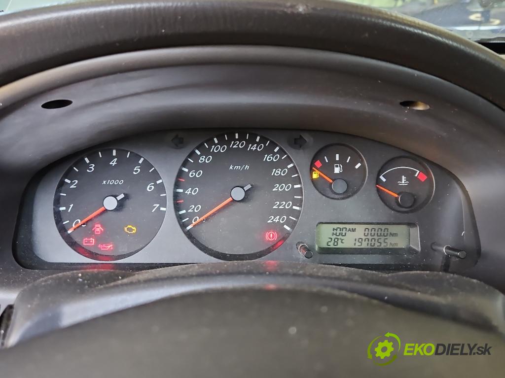 Nissan Almera N16 2000-2006 1.5 16V 90 HP manual 66 kW 1498 cm3 3- prístrojovka/ budíky BM606 (Prístrojové dosky, displeje)