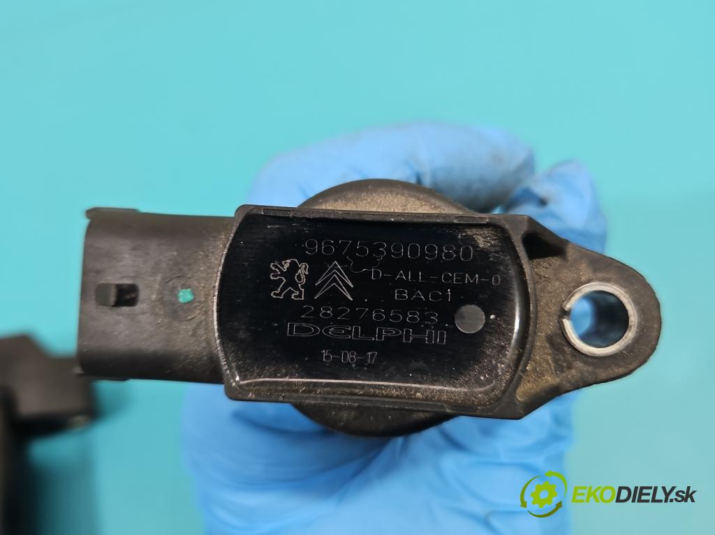 Peugeot 2008 I 2013-2019 1.2 VTi: 110 HP manual 81 kW 1199 cm3 5- cievka zapaľovacia 9675390980 (Zapaľovacie cievky, moduly)