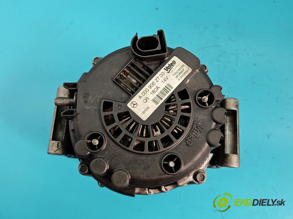 Mercedes E W212 2009-2016 3.0 cdi V6 204 HP automatic 150 kW 2987 cm3 5- Alternator A0009062700 (Alternátory)