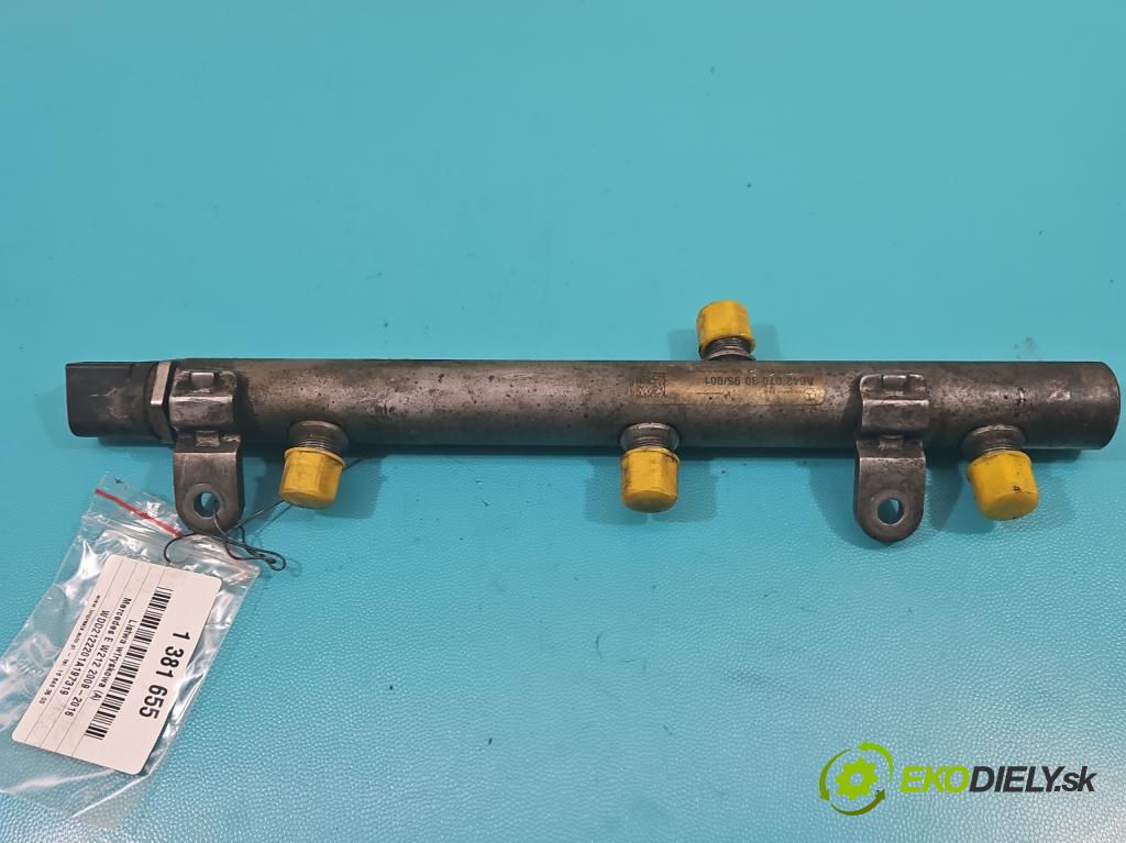 Mercedes E W212 2009-2016 3.0 cdi V6 204 HP automatic 150 kW 2987 cm3 5- lišta vstrekovacia A6420703095 (Vstrekovacie lišty)