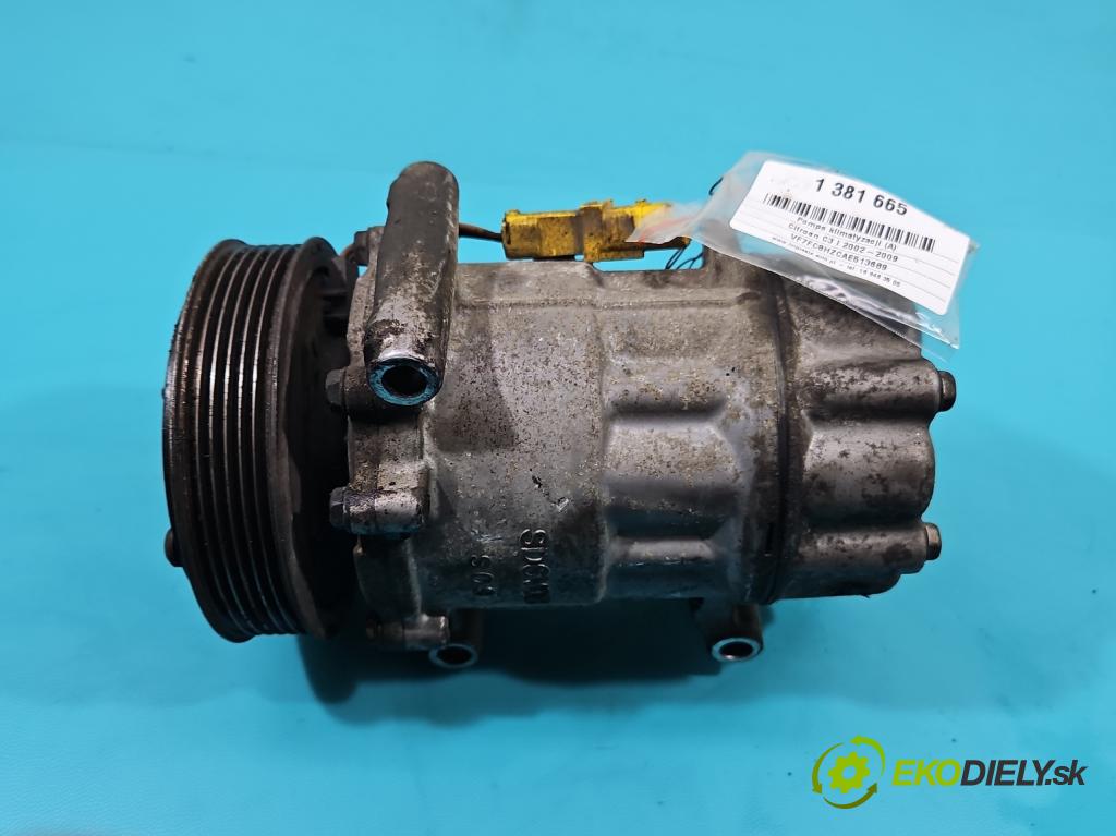 Citroen C3 I 2002-2009 1.4 hdi 68 hp manual 50 kW 1398 cm3 5- Kompresor: klíma 9671456680 (Kompresory)