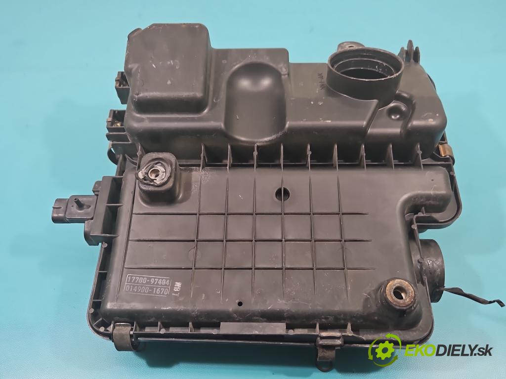 Daihatsu YRV 2000-2005 1.3 16V 87 HP manual 64 kW 1298 cm3 5- obal filtra vzduchu 17700-97404 (Obaly filtrov vzduchu)