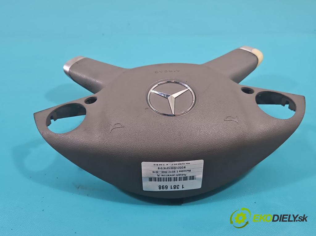 Mercedes E W212 2009-2016 3.0 cdi V6 204 HP automatic 150 kW 2987 cm3 5- airbag vzduch: Řidiči: 62320216F (Airbagy)