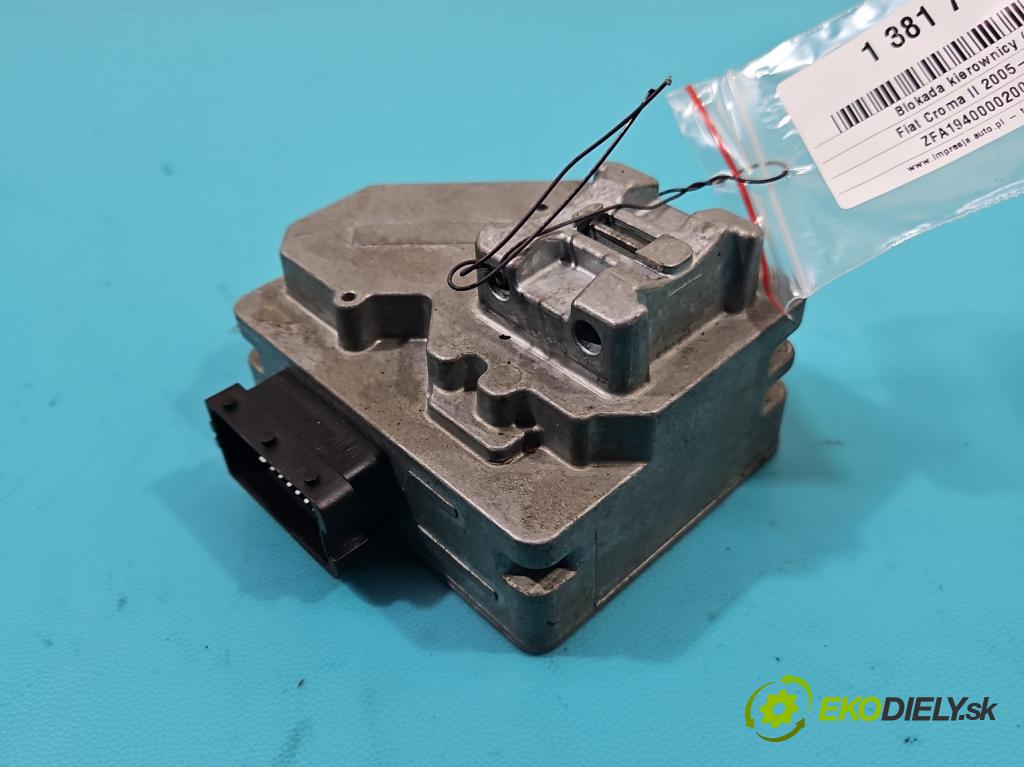 Fiat Croma II 2005-2010 1.9 jtd 120 HP manual 88 kW 1910 cm3 5- Blokáda: řízení: 00517205180 (Ostatné)