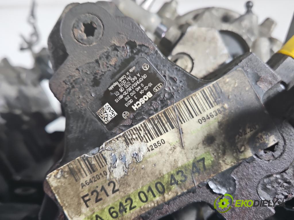 Mercedes E W212 2009-2016 3.0 cdi V6 204 HP automatic 150 kW 2987 cm3 5- čerpadlo vstrekovacia 0445010210 (Vstrekovacie čerpadlá)