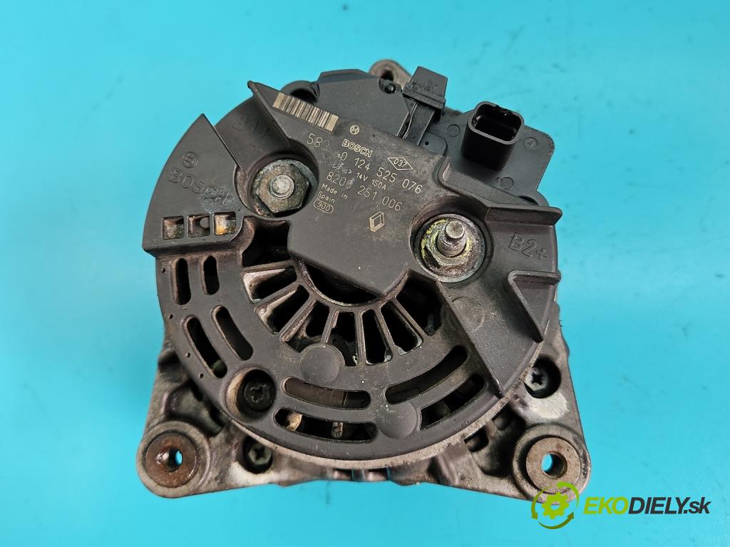 Renault Espace IV 2003-2014 2.2 dci 150 hp manual 110 kW 2188 cm3 5- Alternator 8200251006 (Alternátory)
