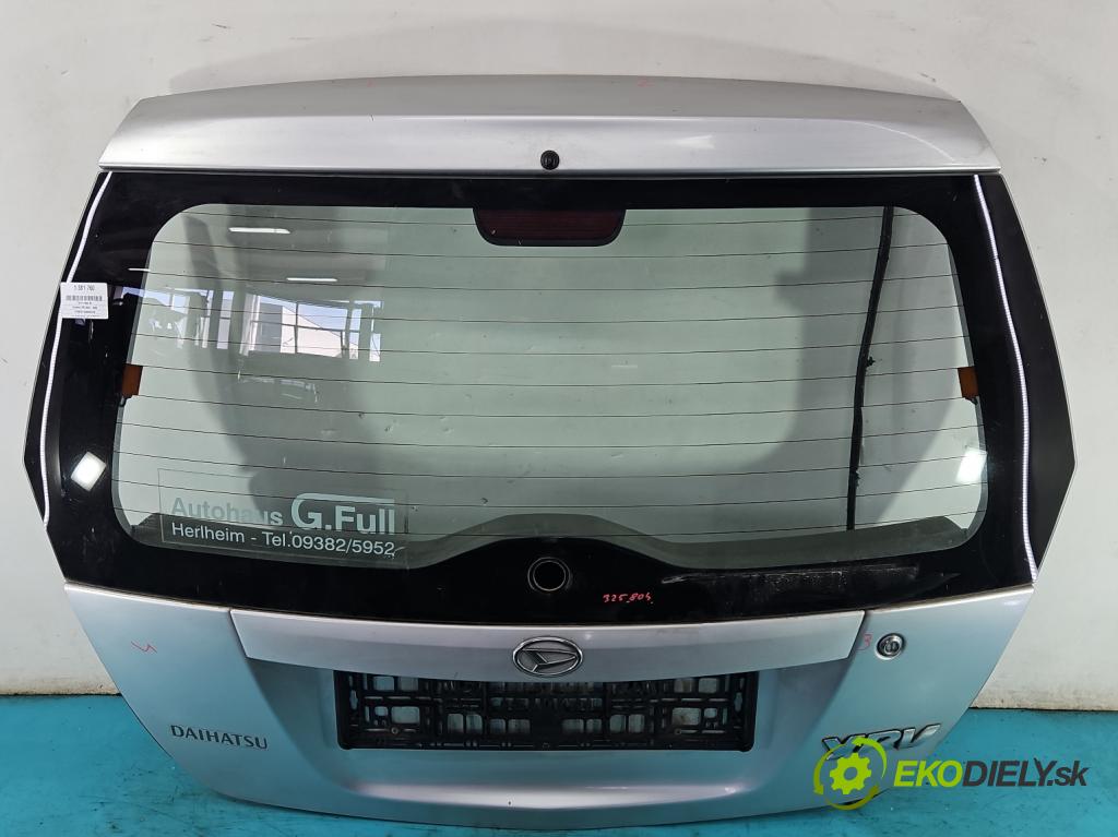 Daihatsu YRV 2000-2005 1.3 16V 87 hp manual 64 kW 1298 cm3 5- zadní kufrové dveře  (Zadní kapoty)