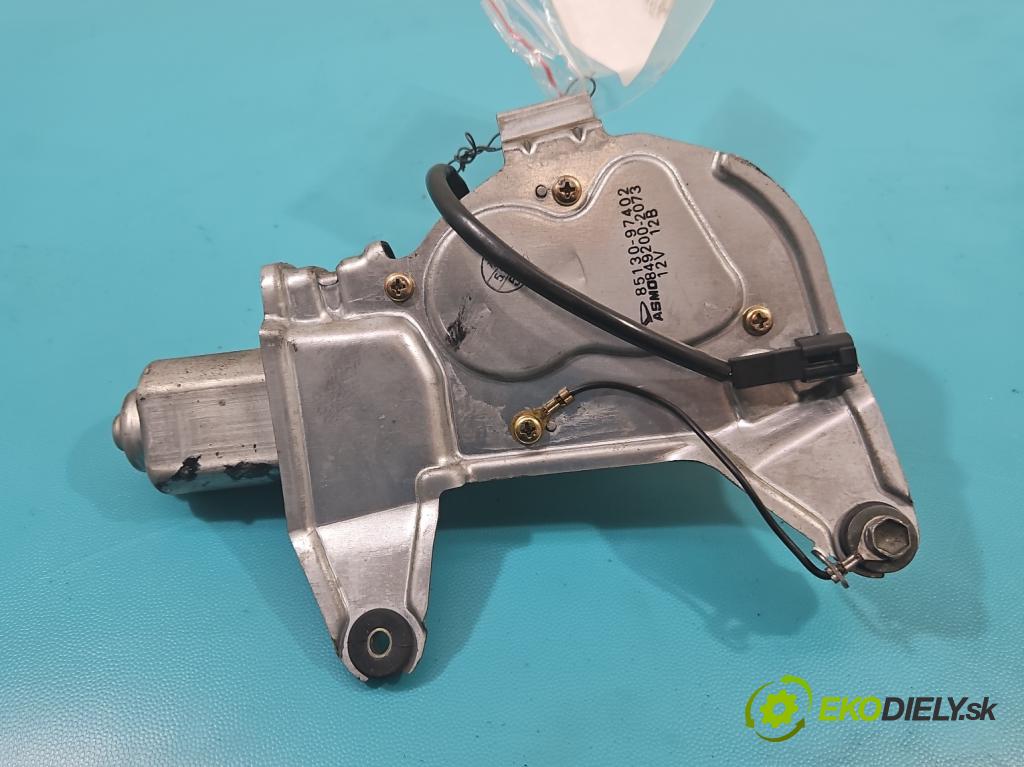Daihatsu YRV 2000-2005 1.3 16V 87 hp manual 64 kW 1298 cm3 5- motor stěrače zadní 85130-97402