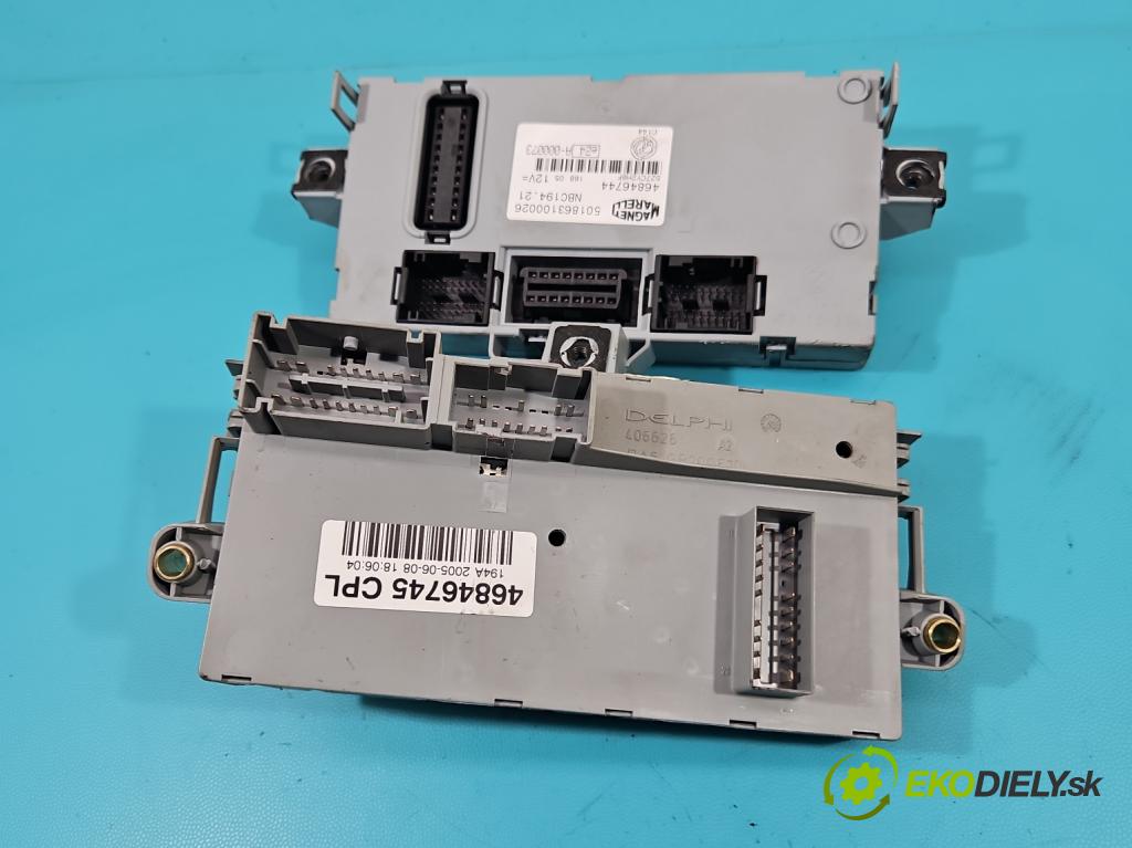 Fiat Croma II 2005-2010 1.9 jtd 120 hp manual 88 kW 1910 cm3 5- skříňka pojistková 46846744 (Pojistkové skříňky)