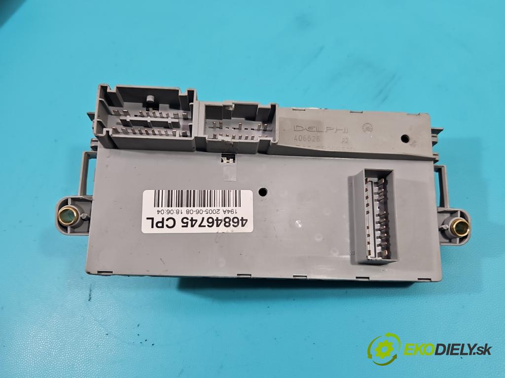 Fiat Croma II 2005-2010 1.9 jtd 120 hp manual 88 kW 1910 cm3 5- skříňka pojistková 46846744 (Pojistkové skříňky)