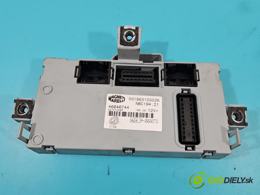 Fiat Croma II 2005-2010 1.9 jtd 120 hp manual 88 kW 1910 cm3 5- skříňka pojistková 46846744 (Pojistkové skříňky)