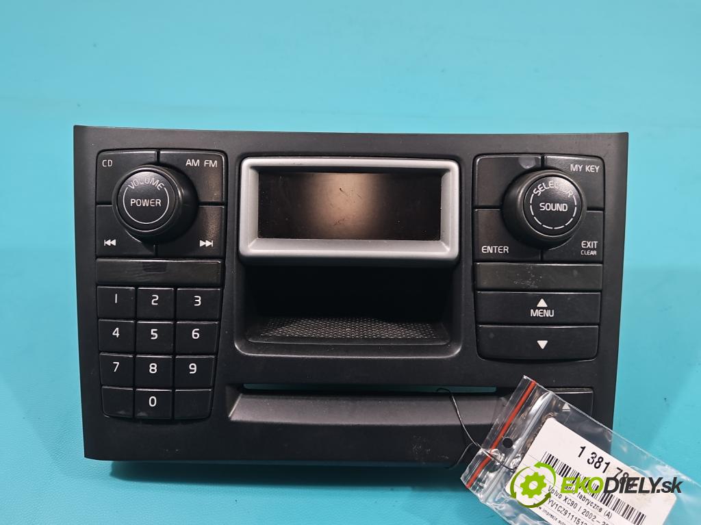 Volvo XC90 I 2002-2014 2.9 T6 272 HP automatic 200 kW 2922 cm3 5- Radio originál 30679180