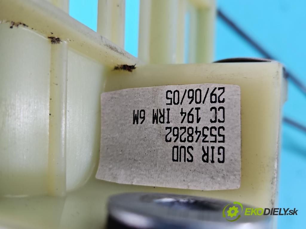 Fiat Croma II 2005-2010 1.9 jtd 120 HP manual 88 kW 1910 cm3 5- Páka: Změny: stupeň,rýchlosť 55348262 (Rýchlostné páky / kulisy)