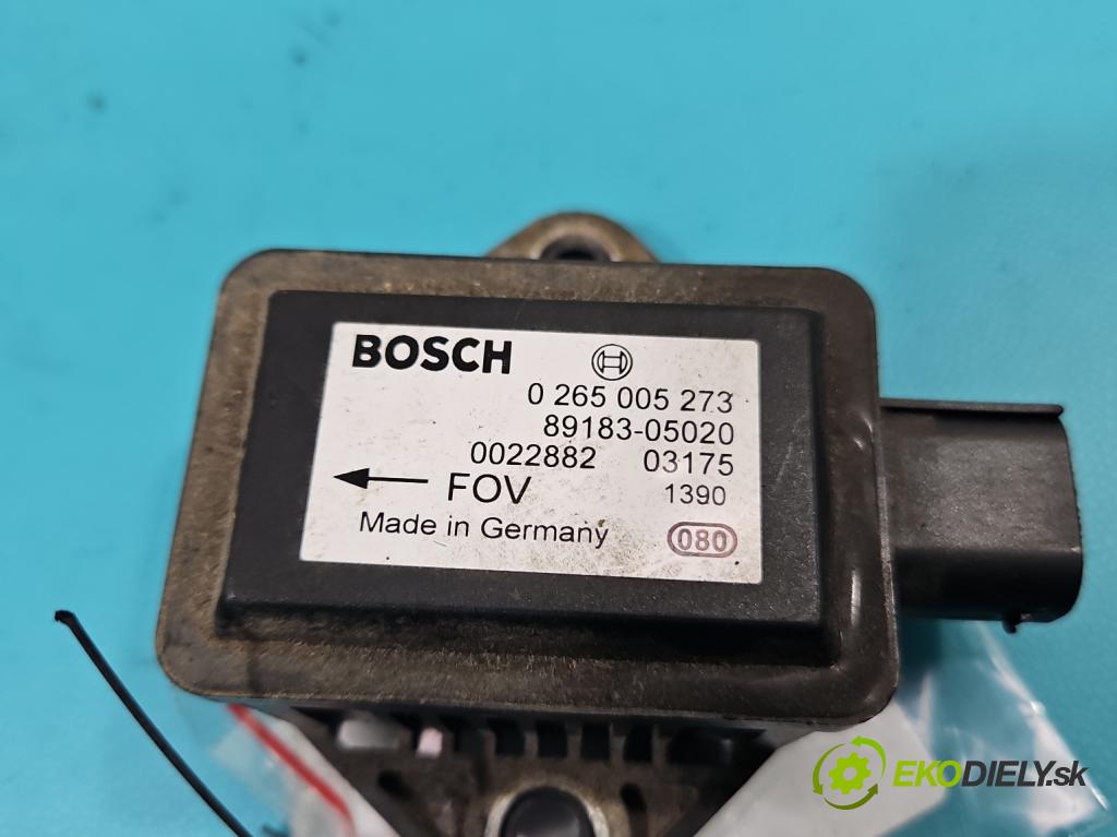 Toyota Avensis II T25 2003-2008 2.0 D4D 116 hp manual 85 kW 1995 cm3 5- snímač ESP 0265005273