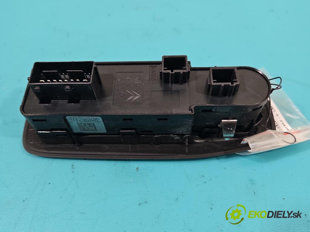 Peugeot 2008 I 2013-2019 1.2 THP 110 hp manual 81 kW 1199 cm3 5- Přepínač oken zpětných zrcátek 96749624ZD