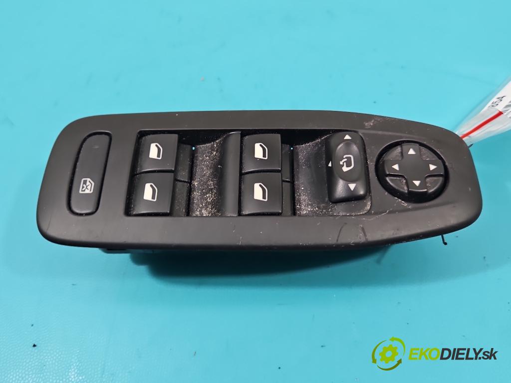 Peugeot 2008 I 2013-2019 1.2 THP 110 hp manual 81 kW 1199 cm3 5- Přepínač oken zpětných zrcátek 96749624ZD