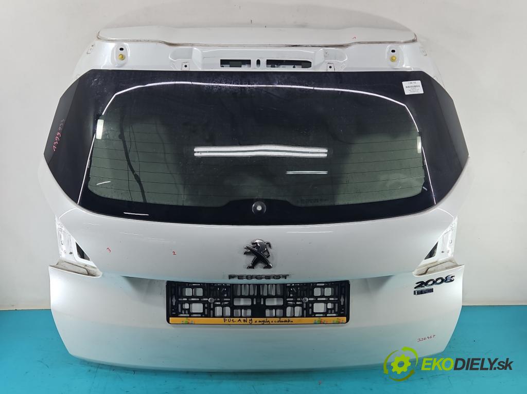 Peugeot 2008 I 2013-2019 1.2 VTi 110 hp manual 81 kW 1199 cm3 5- zadní kufrové dveře  (Zadní kapoty)