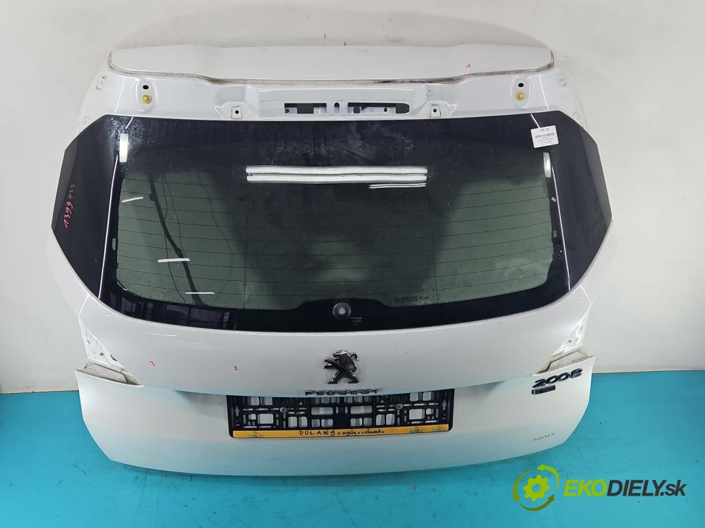 Peugeot 2008 I 2013-2019 1.2 VTi 110 hp manual 81 kW 1199 cm3 5- zadní kufrové dveře  (Zadní kapoty)