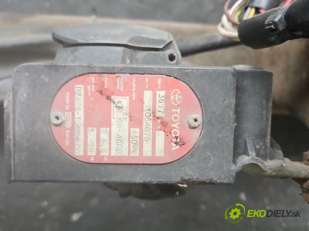 Toyota Avensis II T25 2003-2008 2.0 D4D 116 hp manual 85 kW 1995 cm3 5- oko tažné  (Tažná zařízení)