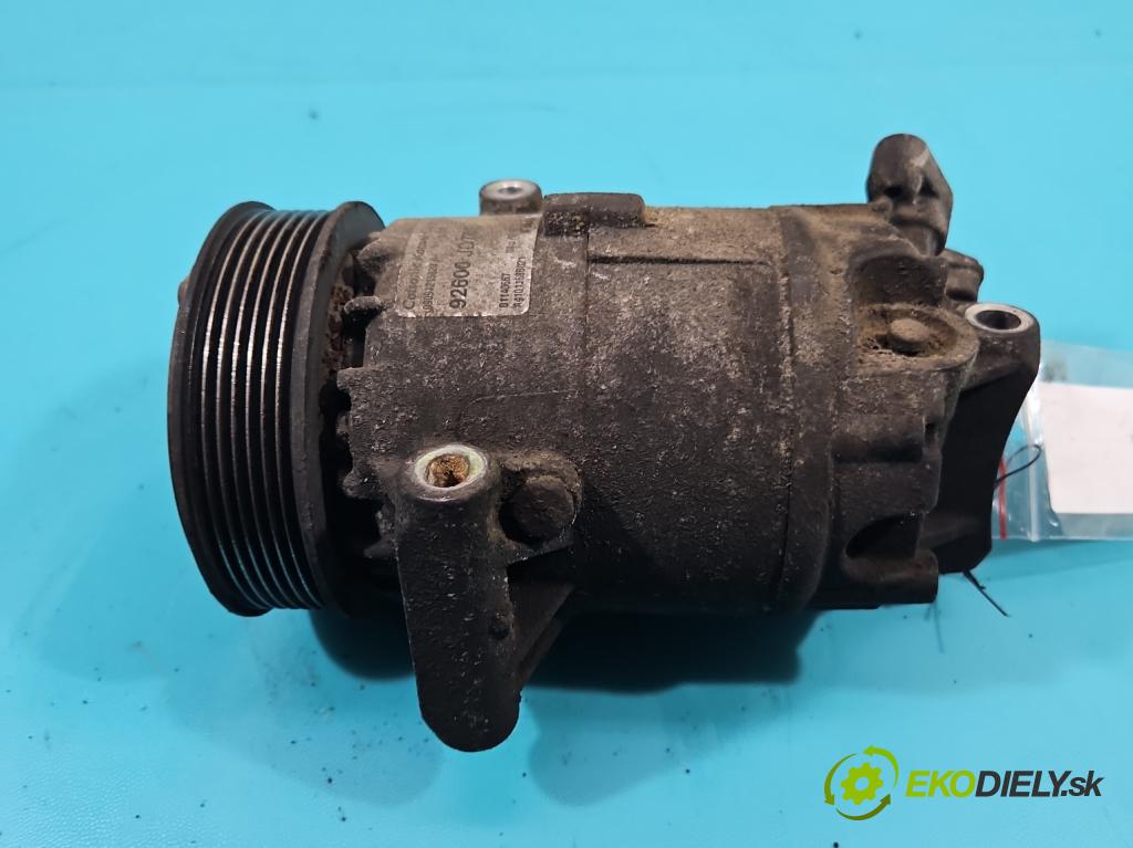 Nissan Qashqai I J10 2006-2013 2.0 dci 150 hp manual 110 kW 1994 cm3 5- Kompresor: klíma 92600-JD70B (Kompresory)