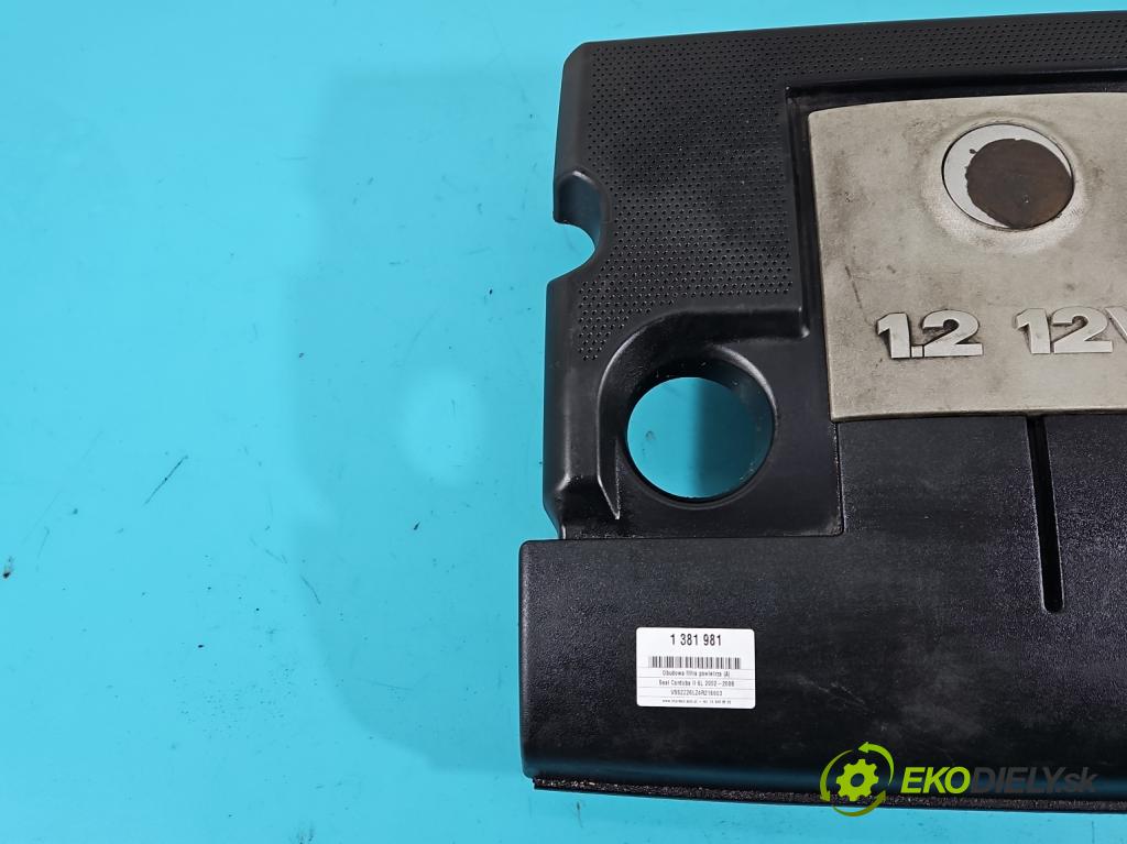 Seat Cordoba II 6L 2002-2008 1.2 12V 64 HP manual 47 kW 1198 cm3 4- obal filtra vzduchu 03E129607E (Obaly filtrov vzduchu)