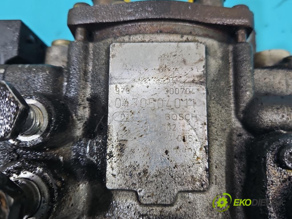 Opel Astra II 1998-2009 2.0 dti 101 HP manual 74 kW 1995 cm3 5- čerpadlo vstrekovacia 0470504011 (Vstrekovacie čerpadlá)