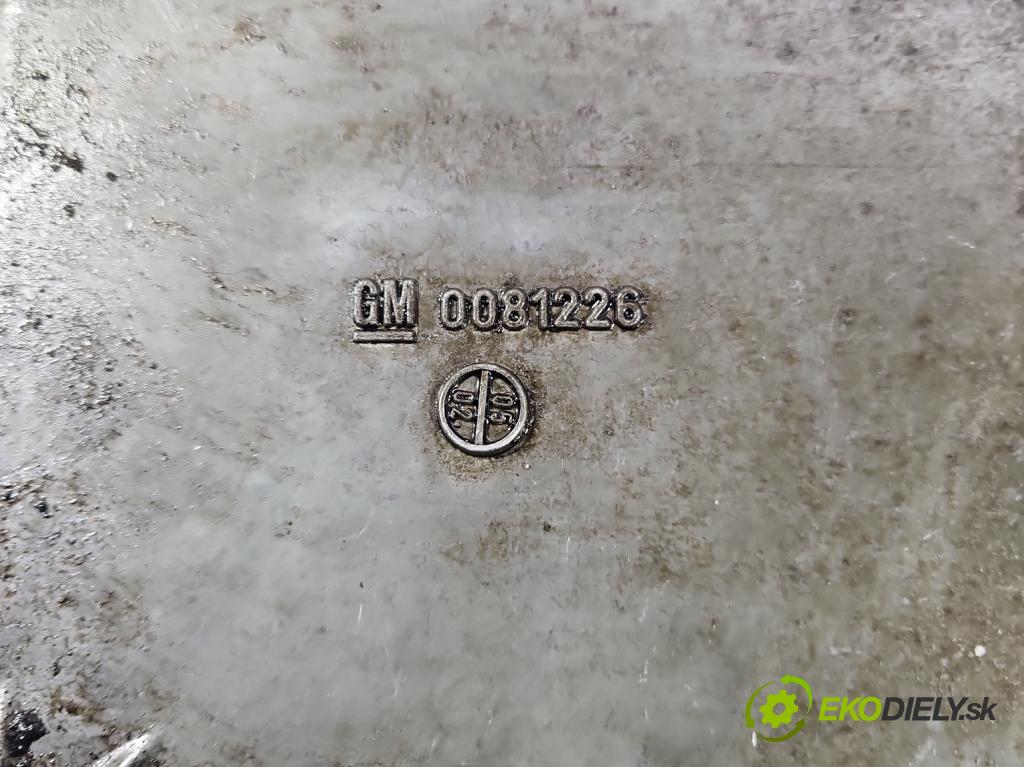 Opel Zafira A 1999-2005 1.8 16V 125 HP manual 92 kW 1796 cm3 5- vaňa olejová 0081226 (Olejové vane)