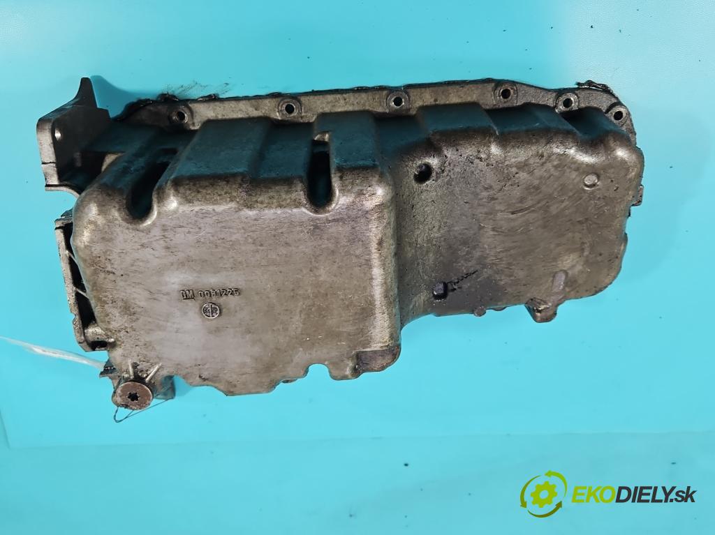 Opel Zafira A 1999-2005 1.8 16V 125 HP manual 92 kW 1796 cm3 5- vaňa olejová 0081226 (Olejové vane)