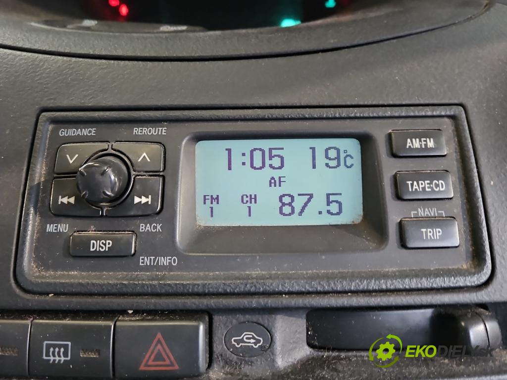 Toyota Yaris I 1999-2005 1.4 D4D 75 HP manual 55 kW 1364 cm3 5- Zobrazit: 88110-0D040 (Prístrojové dosky, displeje)