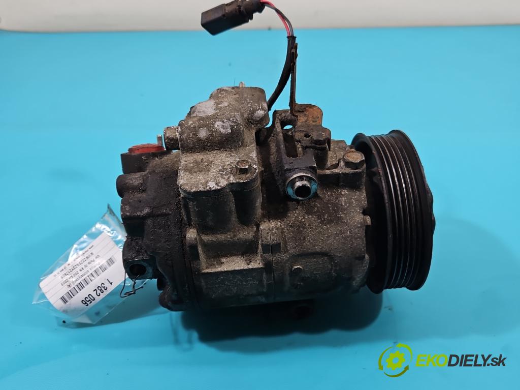 Vw Polo IV 9N 2001-2009 1.2 12V 64 hp manual 47 kW 1198 cm3 5- Kompresor: klíma 6Q0820803G (Kompresory)