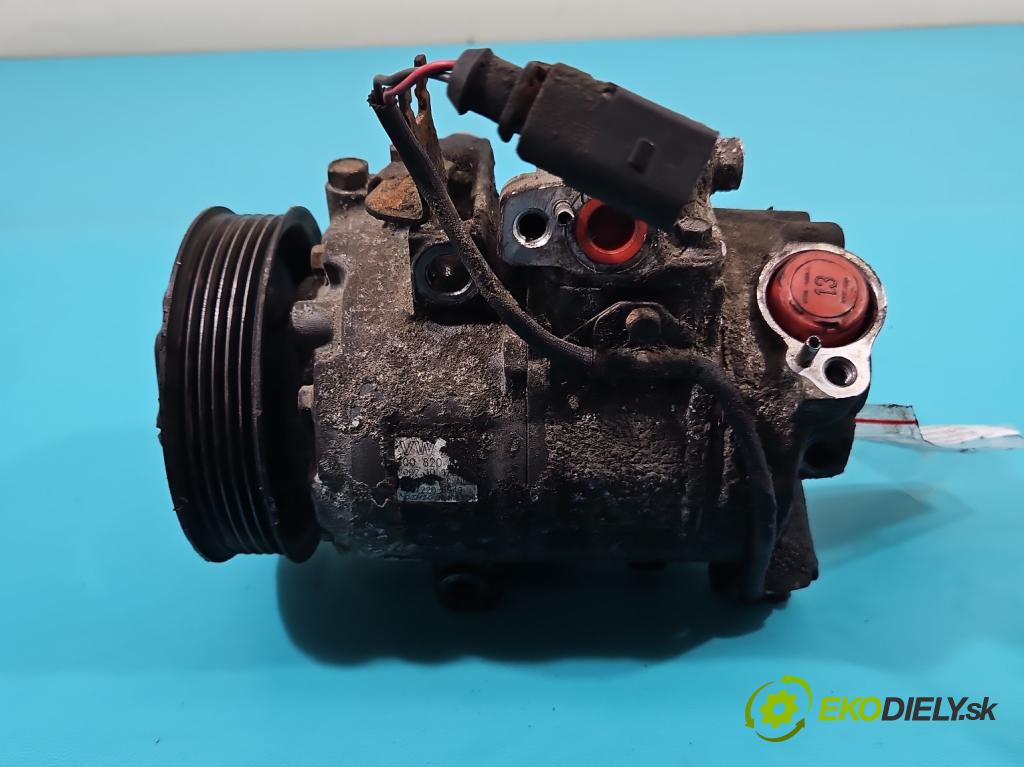 Vw Polo IV 9N 2001-2009 1.2 12V 64 hp manual 47 kW 1198 cm3 5- Kompresor: klíma 6Q0820803G (Kompresory)