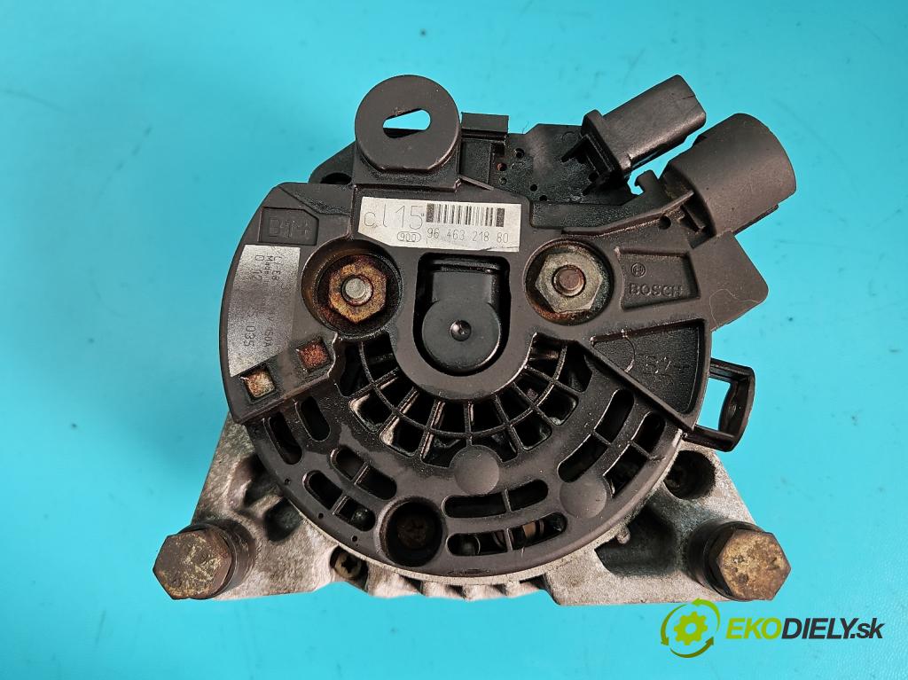 Citroen Berlingo II 2008-2018 1.6 16V 90 HP manual 66 kW 1587 cm3 5- Alternator 0124525035 (Alternátory)