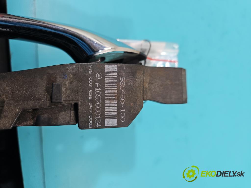 Mercedes B W245 2005-2011 2.0 cdi 109 HP manual 80 kW 1992 cm3 5- rukoväť predné ľavé mimo: A1697600134 (Vonkajšie predné ľavé)