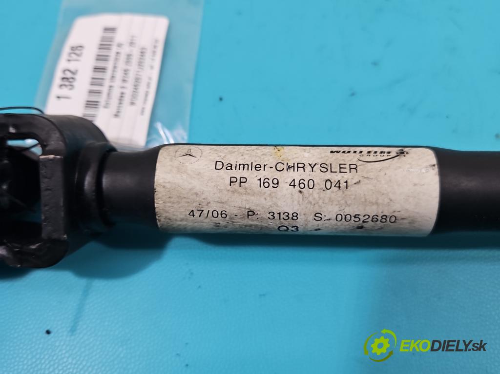 Mercedes B W245 2005-2011 2.0 cdi 109 HP manual 80 kW 1992 cm3 5- Stĺpik volant 169460041 (Tyč riadenia (volantu))