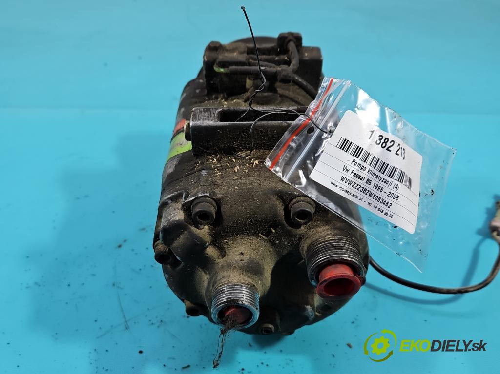 Vw Passat B5 1995-2005 1.9 tdi 110 hp manual 81 kW 1896 cm3 5- Kompresor: klíma 8D0260805D (Kompresory)