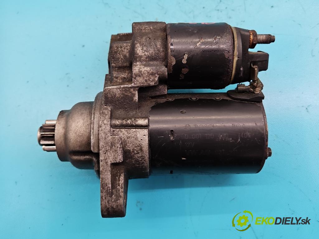 Skoda Fabia I 1999-2007 1.4 16V 101 HP manual 74 kW 1390 cm3 5- štartér 0001120400 (Štartéry)