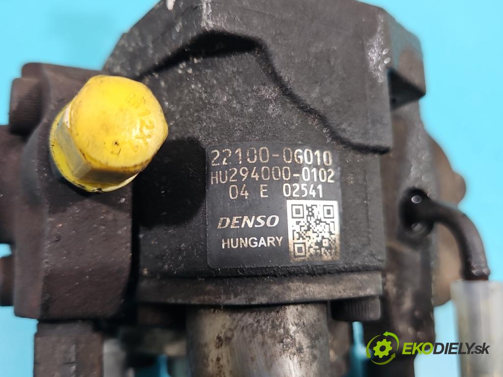 Toyota Avensis II T25 2003-2008 2.0 D4D 116 HP manual 85 kW 1995 cm3 5- čerpadlo vstrekovacia 22100-0G010 (Vstrekovacie čerpadlá)