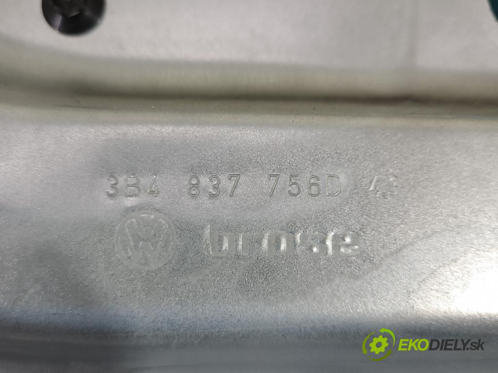 Vw Passat B5 1995-2005 1.8 20V 125 hp manual 92 kW 1781 cm3 5- mechanismus stahování přední pravý 3B4837752EG