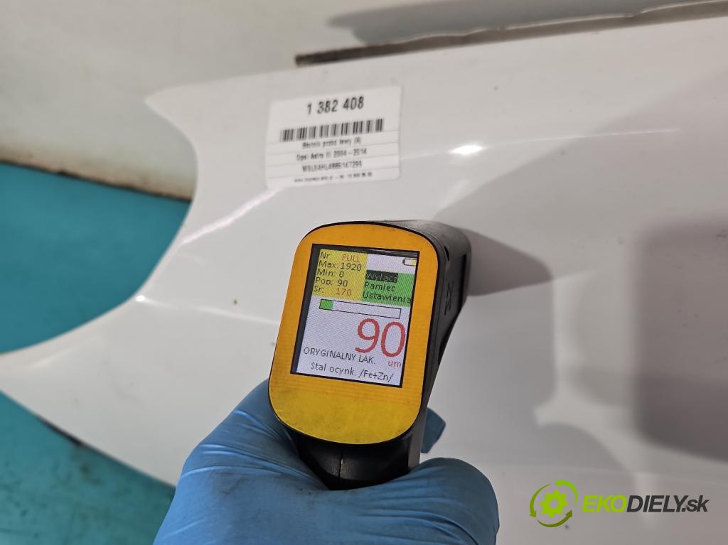 Opel Astra III 2004-2014 1.7 cdti 101 hp manual 74 kW 1686 cm3 5- blatnik přední levý  (Predné ľavé)