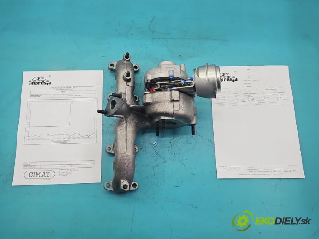 Audi A3 8L 1996-2003 1.9 tdi 110 hp manual 81 kW 1896 cm3 3- Turbodmychadlo repasováno 454195-1