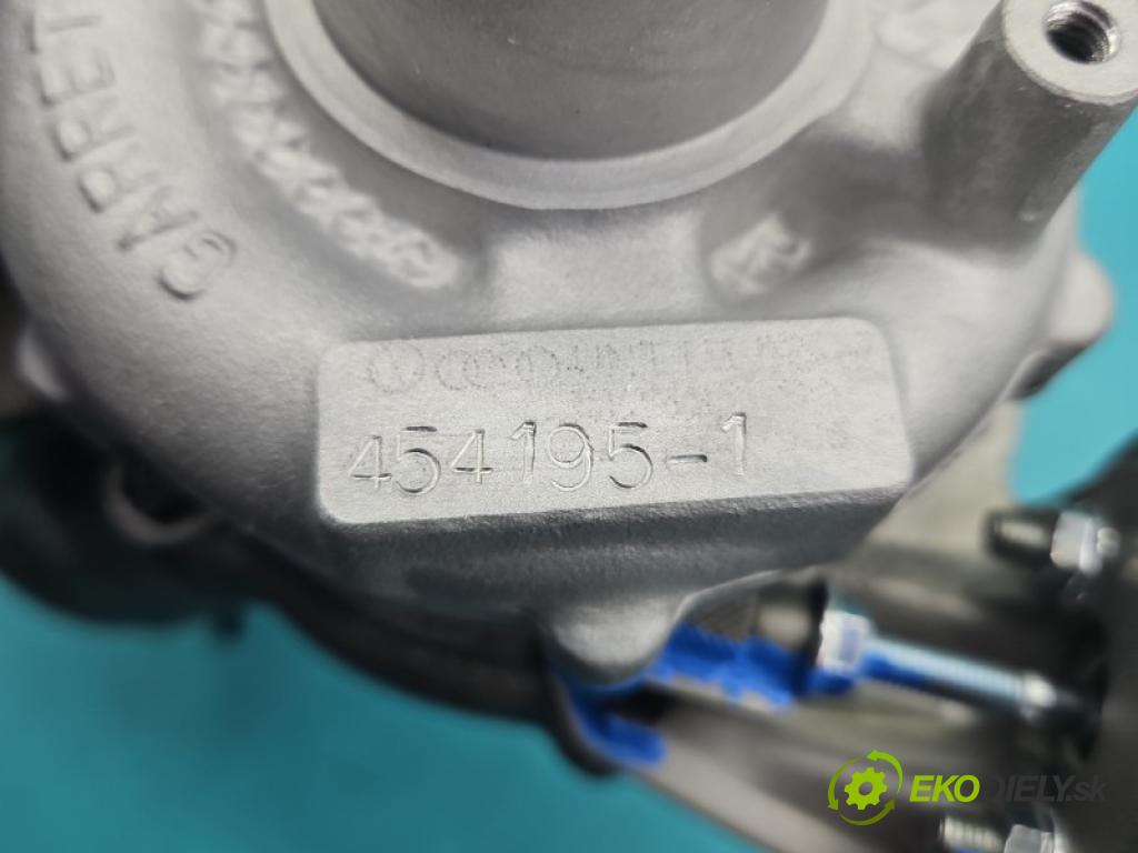 Audi A3 8L 1996-2003 1.9 tdi 110 hp manual 81 kW 1896 cm3 3- Turbodmychadlo repasováno 454195-1