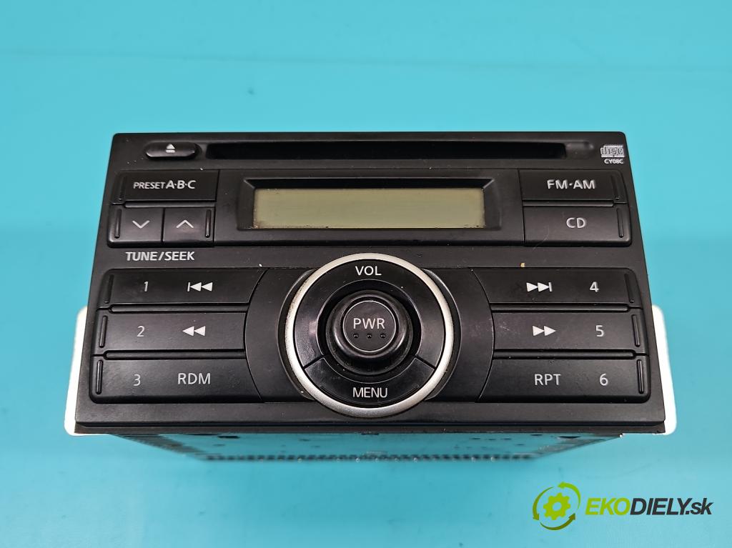 Nissan Tiida 1.8 16V 125 HP automatic 92 kW 1769 cm3 5- Radio originál PN-2812L