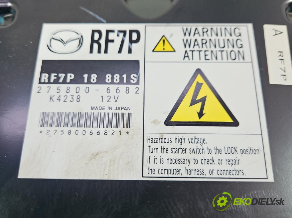 Mazda 5  2005-2010 2.0 citd 143 hp manual 105 kW 1998 cm3 5- řídící jednotka motoru RF7P18881S