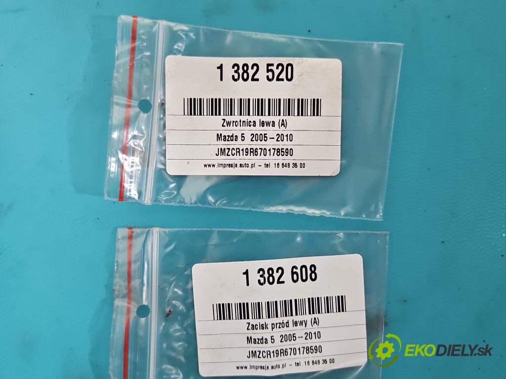 Mazda 5 2005-2010 2.0 citd 143 HP manual 105 kW 1998 cm3 5- náboj ľavé (Náboje)