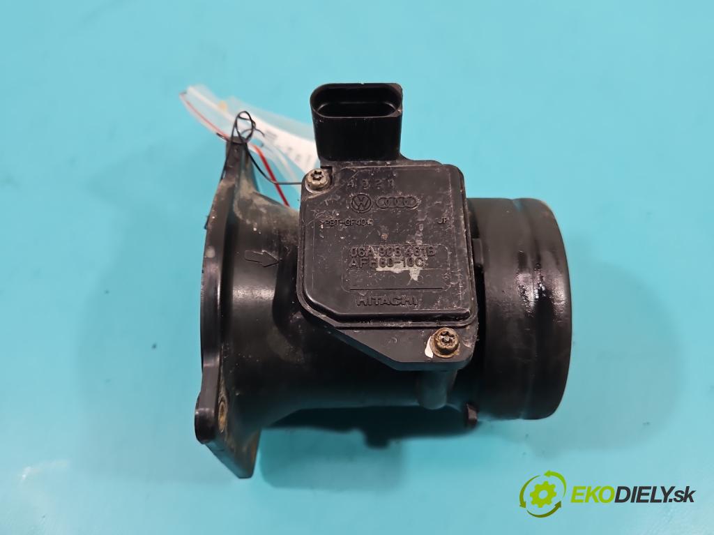 Seat Toledo II 1998-2004 1.6 SR 101 HP manual 74 kW 1595 cm3 4- průtokoměr: 06A906461B (Váhy vzduchu)