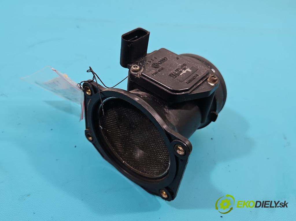 Seat Toledo II 1998-2004 1.6 SR 101 HP manual 74 kW 1595 cm3 4- průtokoměr: 06A906461B (Váhy vzduchu)